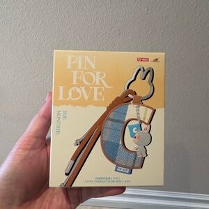 The Monsters Pin for Love Series- Letter Pendant Blind Box (A-M).